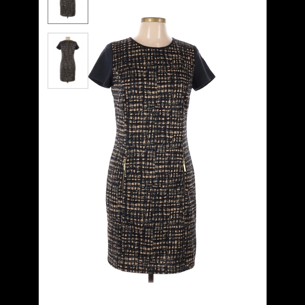 Michael khors zip dress size 8
